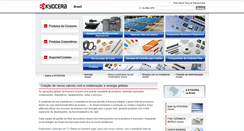 Desktop Screenshot of kyocera.com.br