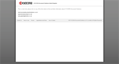 Desktop Screenshot of amistad.kyocera.co.uk